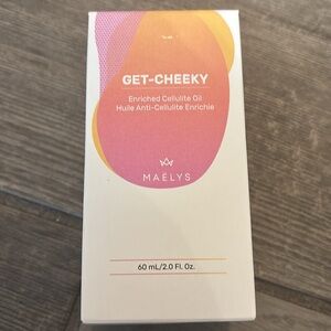 New- unopened! Maelys “Get Cheeky” Cellulite Oil